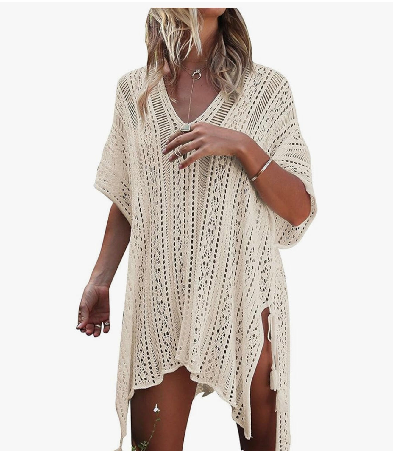 Women's Summer Swimsuit Bikini 2023 Beach Swimwear Crochet Cover up
